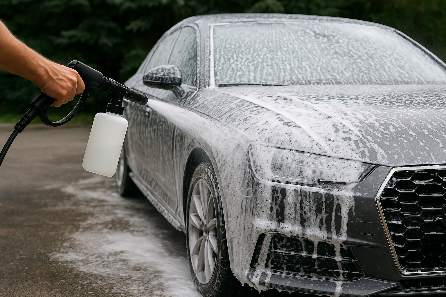 Czyszczenie samochodu zewnętrzne